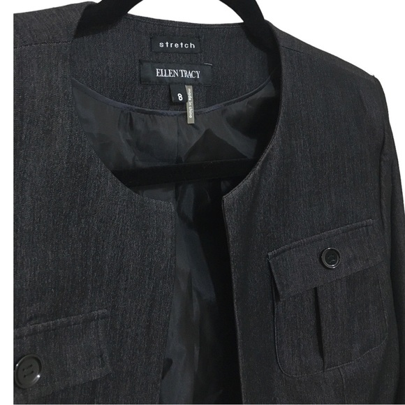 NWT Beautiful Ellen Tracy Blazer, 8 RETAIL $100 - Picture 2 of 11